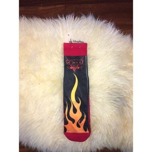 *RARE* NEW! Disneyland Cars Land Flame Socks